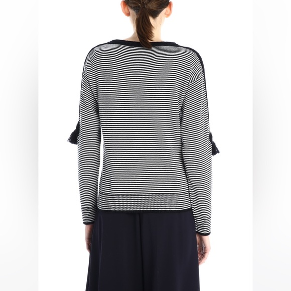 SOLD! on ebay MAX MARA Label-cut Bellico Striped Wool Jumper Sweater Size: s US4 - Picture 8 of 16